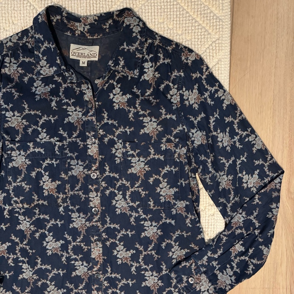 Overland Floral Button-Up Shirt